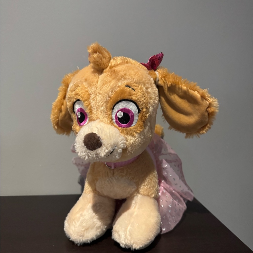 BAB Build a Bear Paw Patrol Skye Stuffed Animal with TuTu